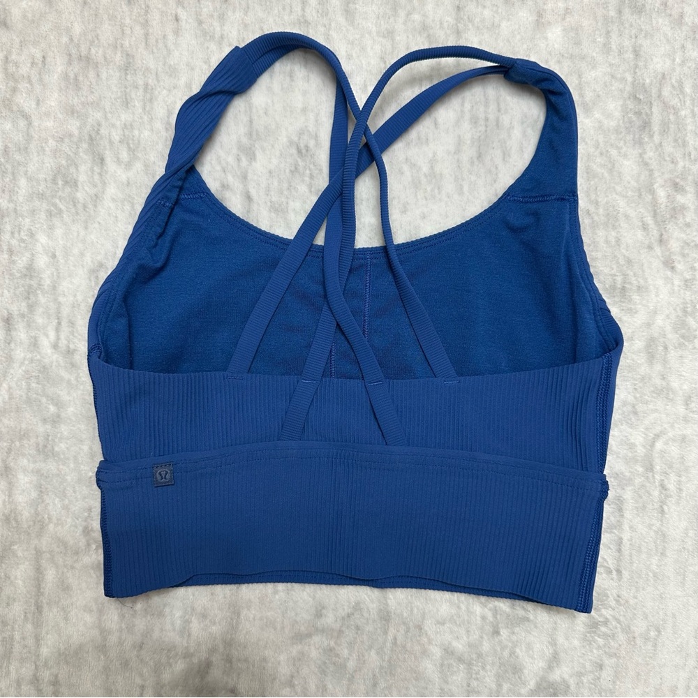 Lululemon Energy Longline Ribbed Bra